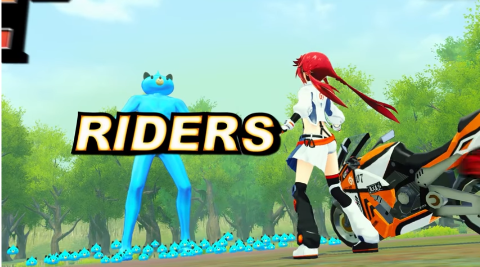 爆走次元海王星 VS 巨神史莱犬/Neptunia Riders VS Dogoos(图1)