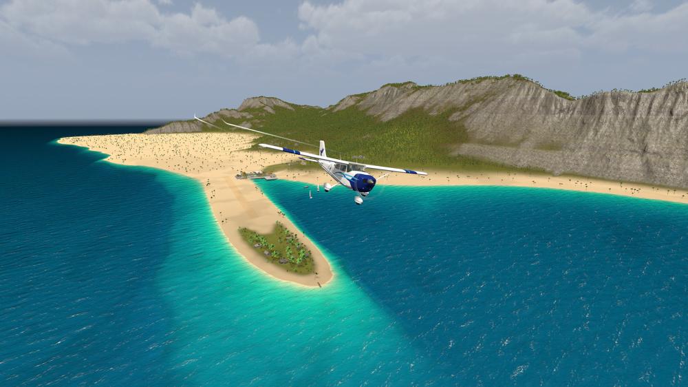 海岸线飞行模拟器/Coastline Flight Simulator(图1)