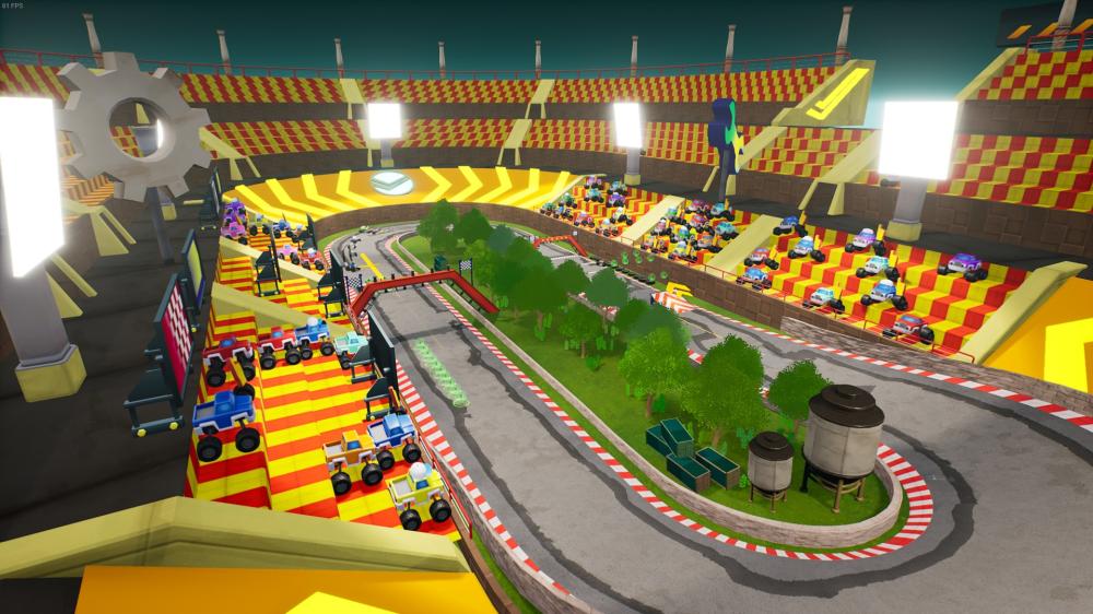 旋风战车队: 速度城赛车/Blaze and the Monster Machines: Axle City Racers(图1)